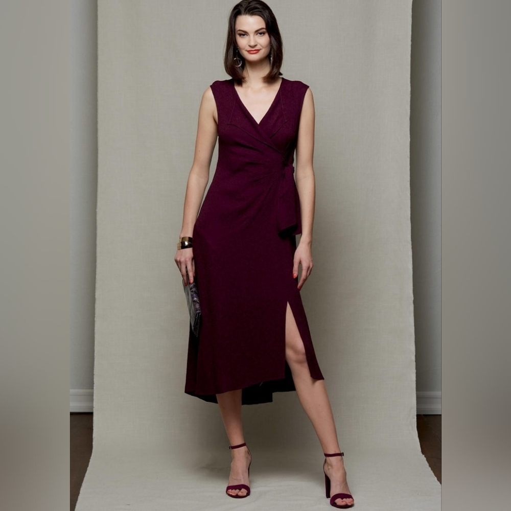 Vogue Tracy Reese Fit & Flare Dress w Pleats